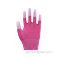 Hespax PU Finger Coated Carbon Fiber Dexterous Glove